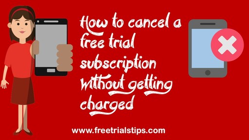 How to cancel a free trial